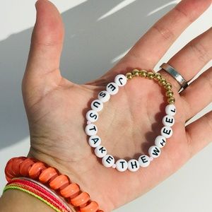 “Jesus take the wheel” bracelet